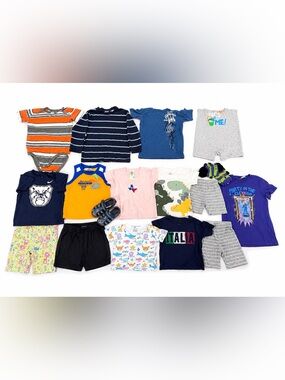 New Kids Clothing Bundle – Boys & Girls Sizes 9M–7Y